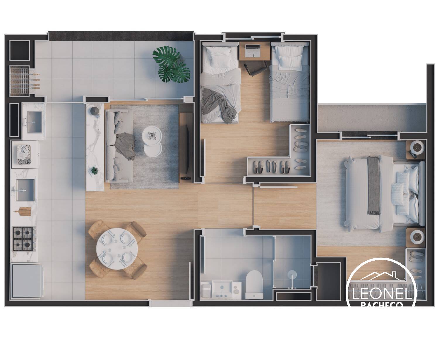 Apartamento, 2 quartos, 51 m² - Foto 10